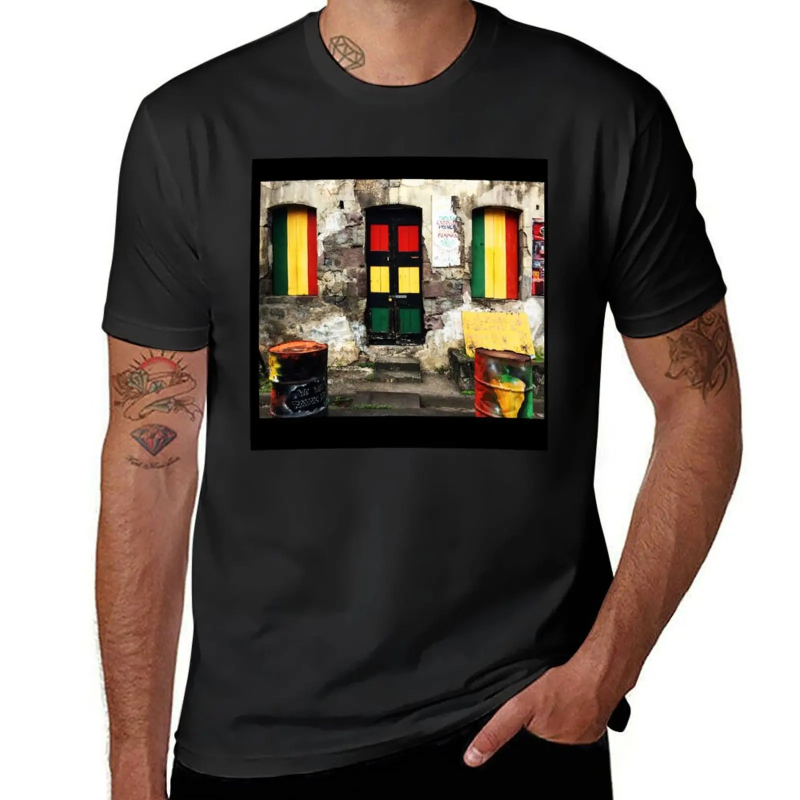 

Reggae Rhythm Photo T-Shirt vintage clothes summer top new edition mens graphic t-shirts