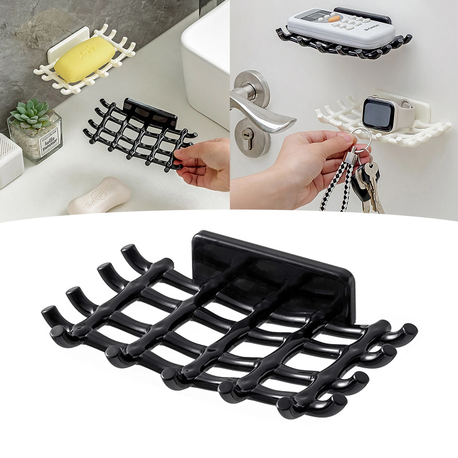 Gittcoll Schubladen-Organizer - Ausziehbarer Aufbewahrungskorb Weiß