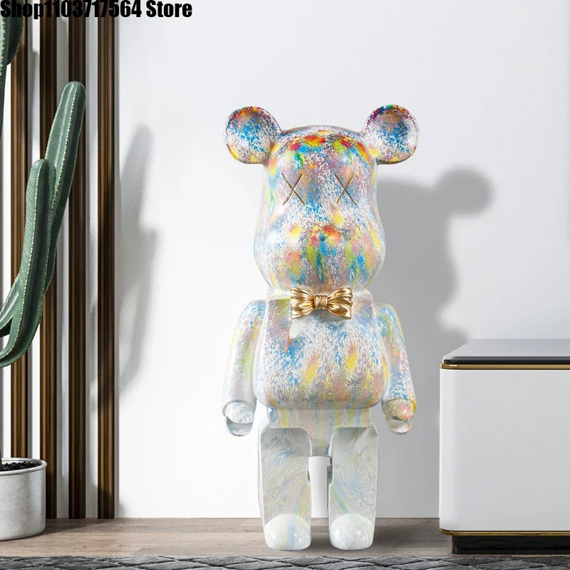 

Home violence bear big floor decoration living room bedroom creative tissue box toilet paper extraction decoration