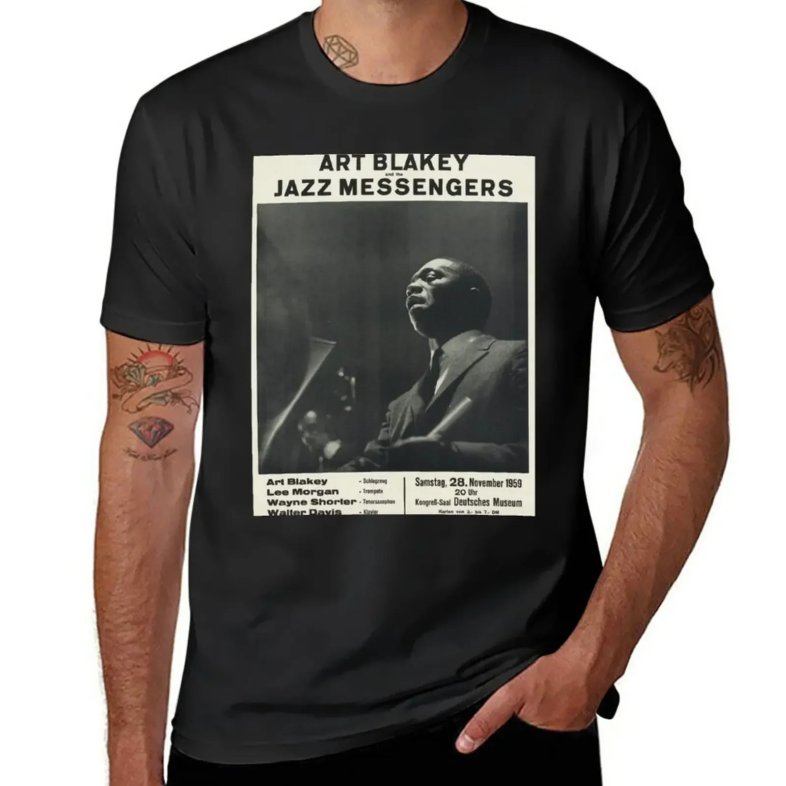 

Art Blakey and the Jazz Messengers T-Shirt sweat customs clothes for men