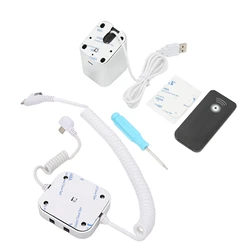 Sleek Anti - Theft Phone Display Stand with Non - Slip Silicone and High Sensitivity Security Alarm (Android head)