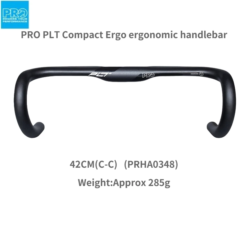 SHIMANO - シマノPRO PLTCompact 343 Shimano PRO PLT Road Bike Handlebar/Drop Bar,Compact, Black