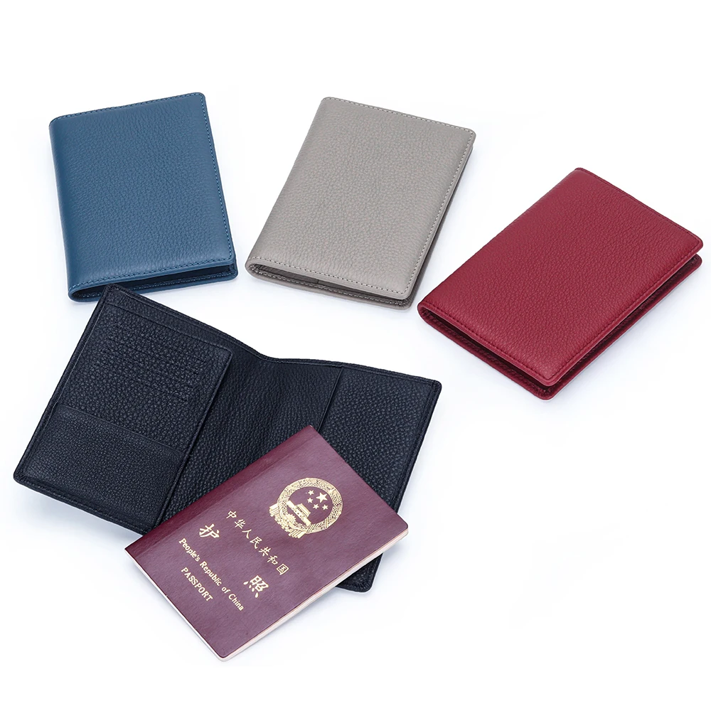 

Travel Wallet with Passport Holder 5.5" X 3.9" Passport Cover Wallet Case for Men and Women Leather Folding Wallet for Passports