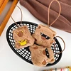 Cute Capybara Plush Toy Soft Stuffed Doll With Lanyard Keychain Backpack Pendants Bag Hanging Ornaments Couple Accessories Gifts 5