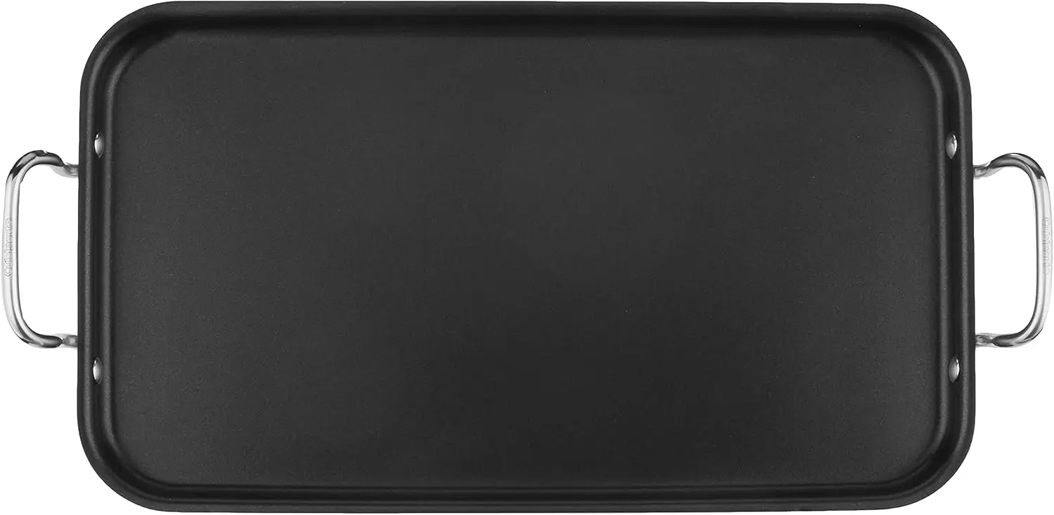 Griddle Skillet, Nonstick Double Burner, 10x18-Inch, MCP45-25NSP1