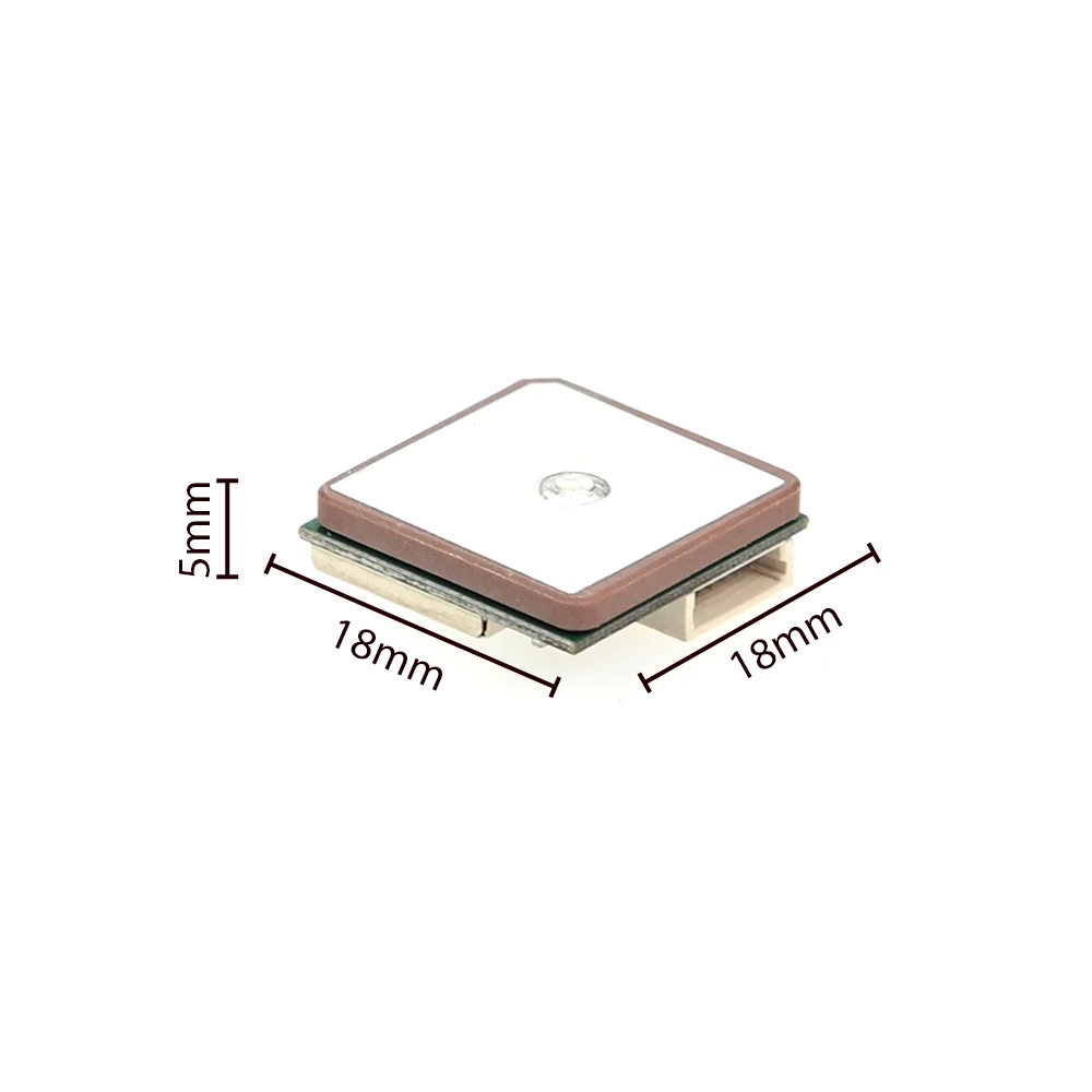 QUESCAN 18*18mm 10Hz FPV M10 GPS GNSS 모듈 (컴퍼스 5883 포함) AP BF INAV GPS Galileo GLONASS BeiDou 모듈 GNSS 수신기용
