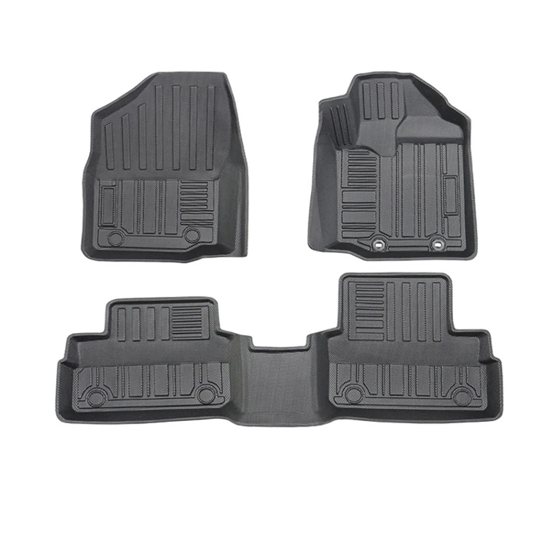 Juego De 4 Alfombrillas De Terciopelo Para BMW X5 E53 – Negras, Impermeables Y Antideslizantes, Todas Las Estaciones