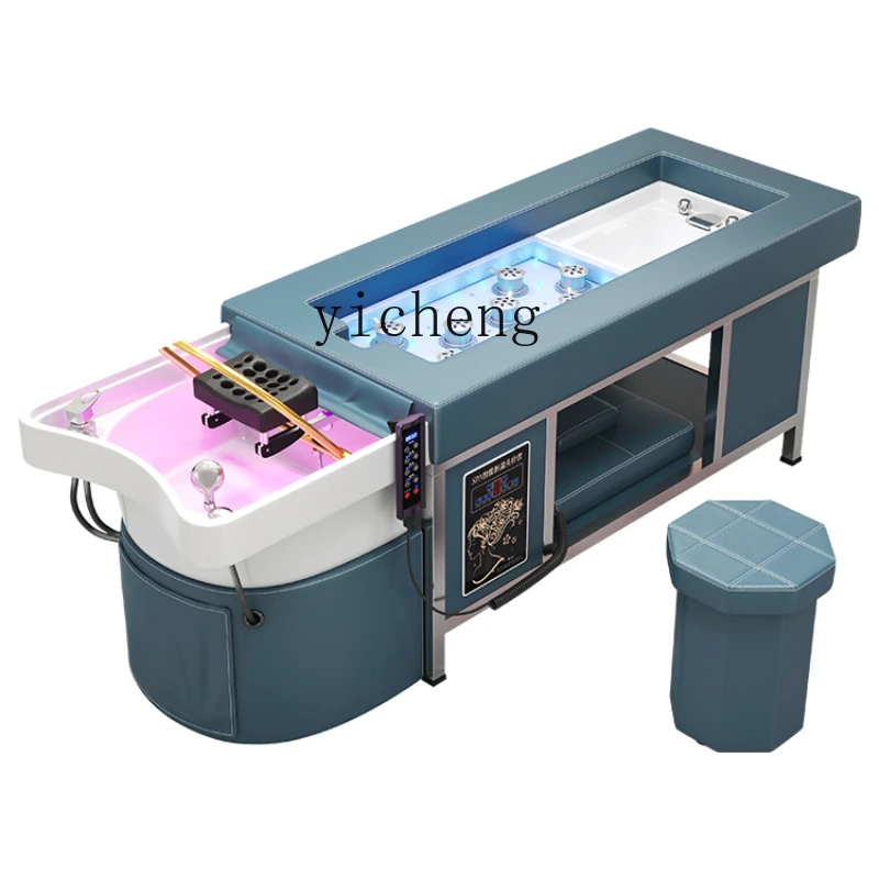 

Tqh Automatic Moxibustion Bed Whole Body Moxibustion Thai Water Circulation Fumigation Foot Therapy Head Therapy Integrated Bed