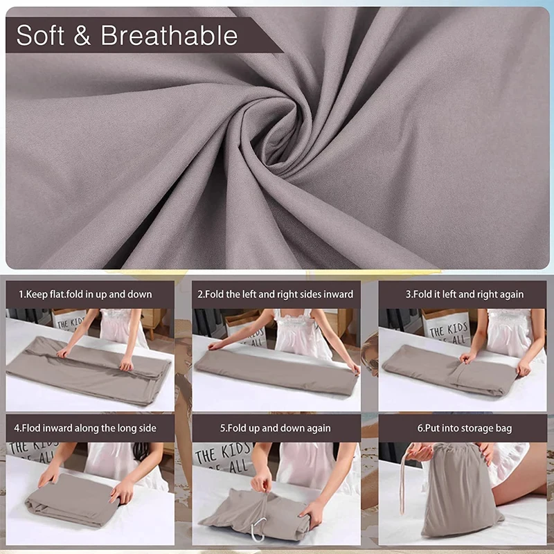 75*210/160*210cm Breathable Portable Sleeping Bag Liner for Hotel Travel Camping Outdoor