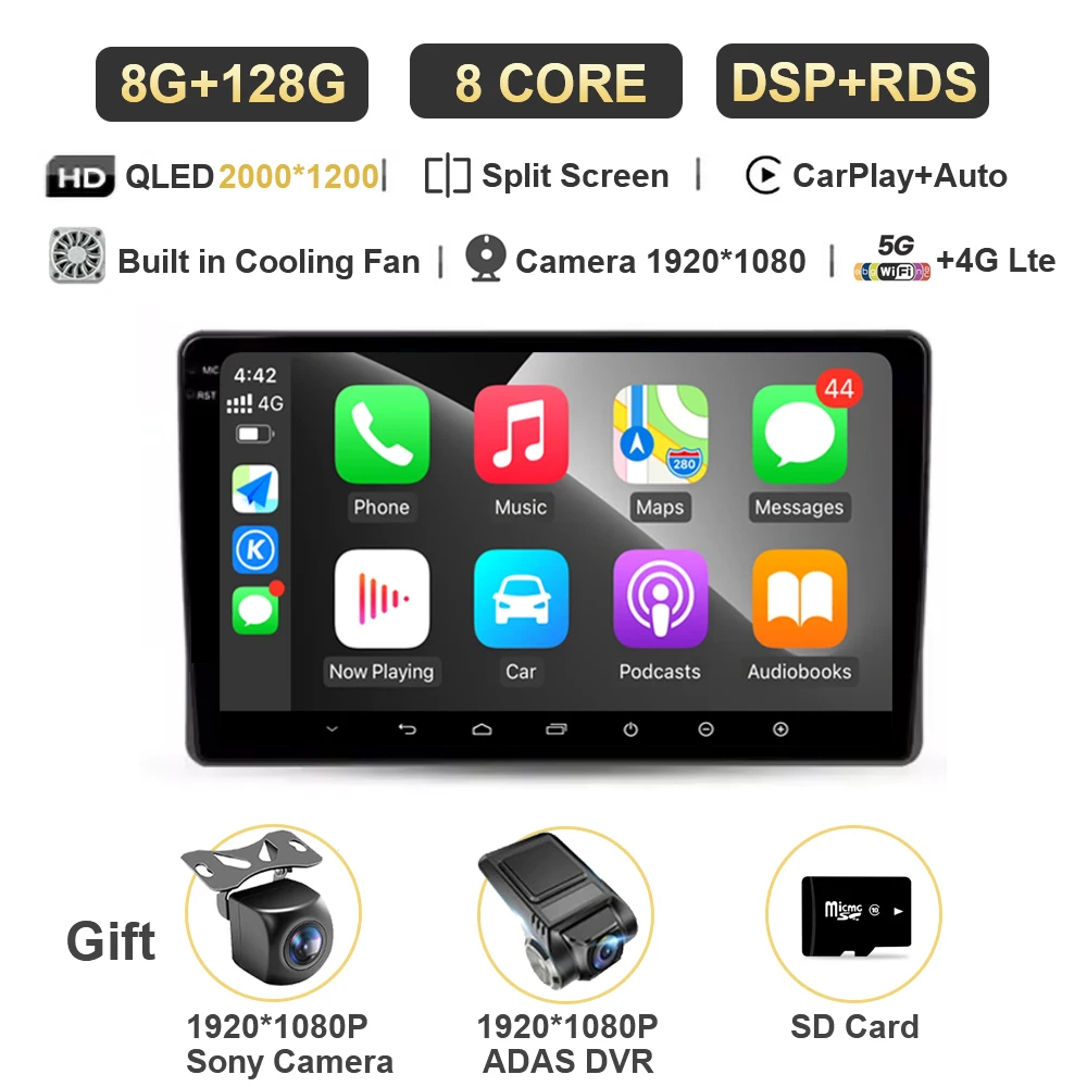 2K 8G-128G CAM DVR