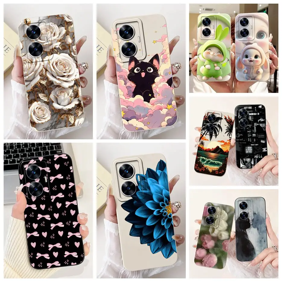 Luxury Candy Painted Soft TPU Matte Phone Case Cover - Elegant Protective s Bag