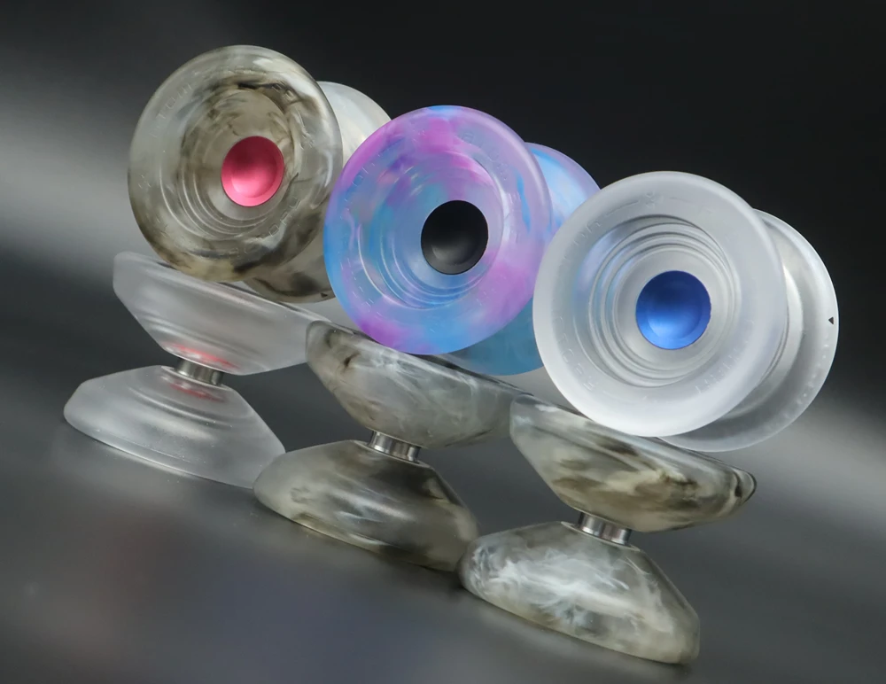 YYF Atom Smasher YOYO 1A фантастический сонный шар йо-йо из алюминиевого сплава осевой Чехол игрушка пластиковый Инжекционный шар