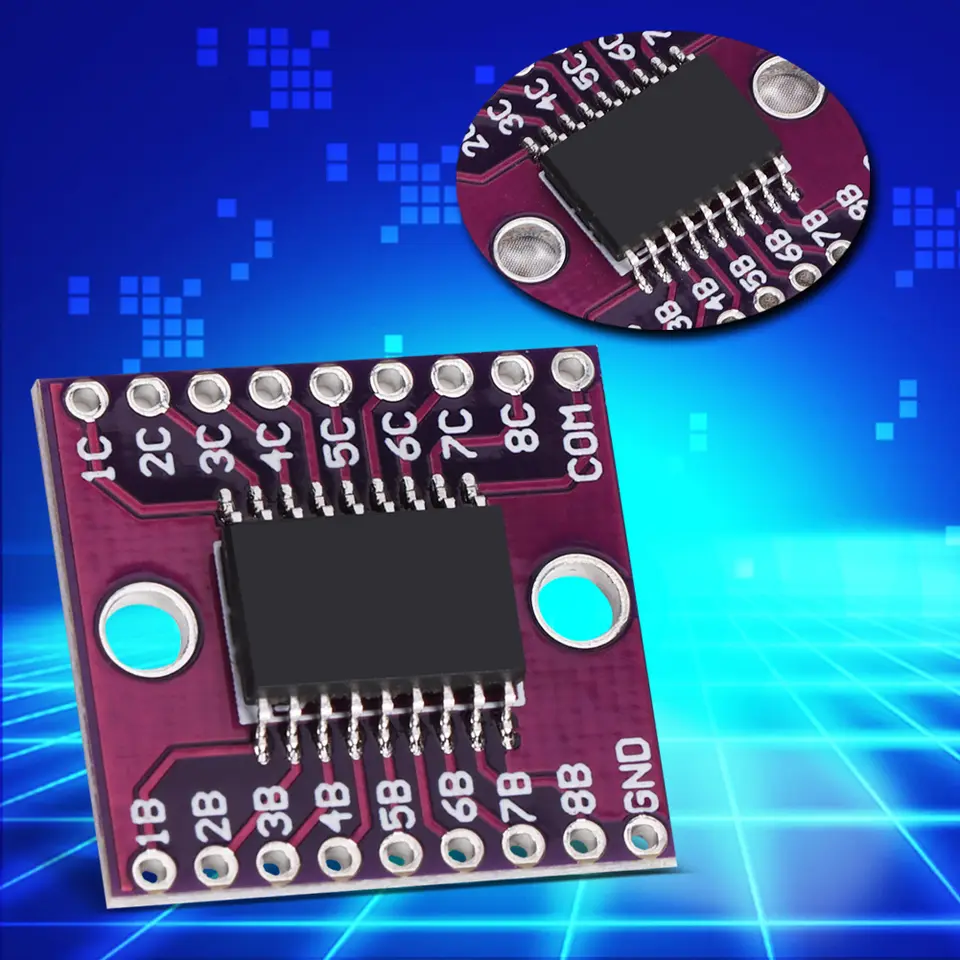 2PCS ULN2803A Darlington Transistor Array Driver Module with High Withstand Voltage and High Current CJMCU-2803 ULN2803 image 2