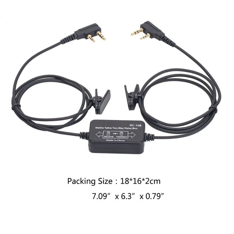 Walkie Talkie Repeater Box RC-108 Two Way Relay for Handheld Radio BF-888S Baofeng Wouxun for Kenwood UV-5R GT-3