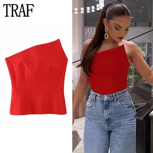 TRAF-Body plateado brillante para mujer, Tops de tirantes para mujer, Body  Sexy brillante sin mangas, ajustado, verano 2023 - AliExpress