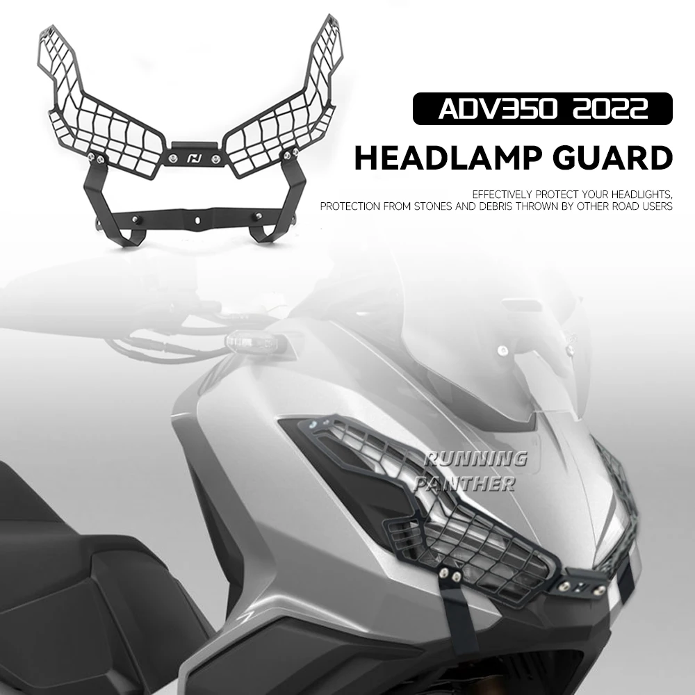 

Grille Headlight Protector Head Light Guard Front Lamp Cover FOR Honda adv350 adv350 ADV-350 2022