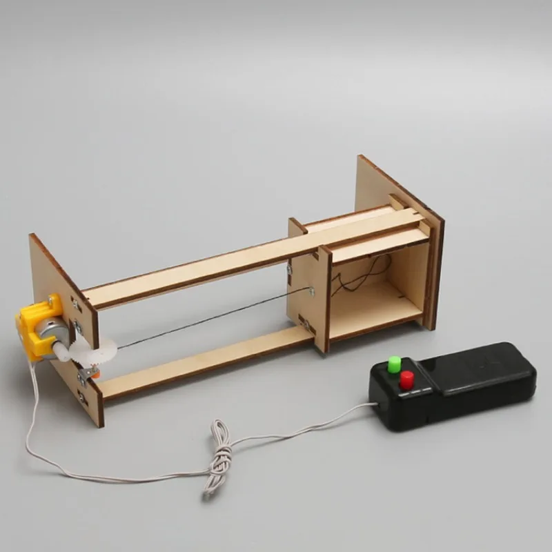 어린이를위한 DIY 엘리베이터 리프트 모델 키트 STEM 과학 프로젝트 교육 조립 장난감 학생을위한 물리학 실험 공예