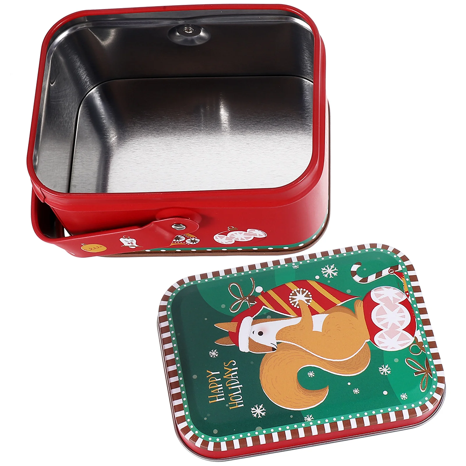 Santa Juice Box Gift-Box-Santa-Claus-c03-Suitcase-Cookie-Tins-With-Lids-Jar-Candy ...