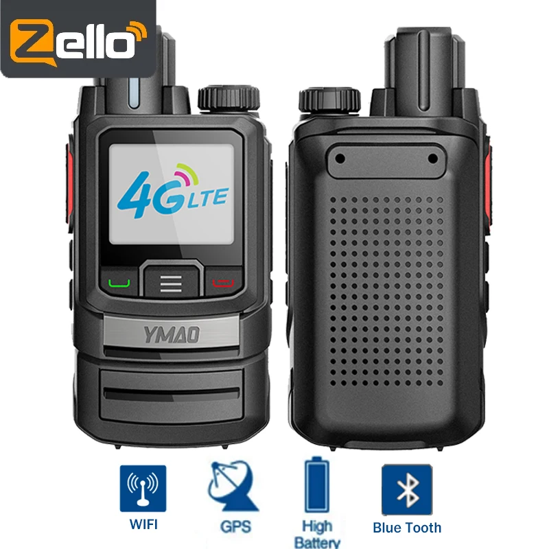 

Zello RADIO POC walkie talkie Global Phone with WiFi Blue tooth 4G SIM Radio Android 3000MAH Walkie Talkie