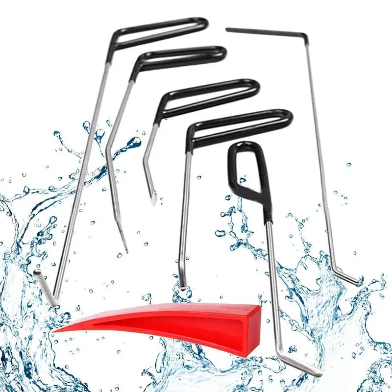 

Car Dent Repair Rods Professional Dent Removal Tool Multi-Purpose Repair Tool For Cars Refrigerators Motorcycles And Washing