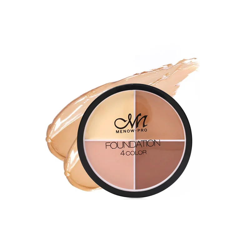

Four-color Concealer, Foundation Cream, Color Toning, Brightening and Concealing Imperfections, Long-lasting Facial Cosmetics