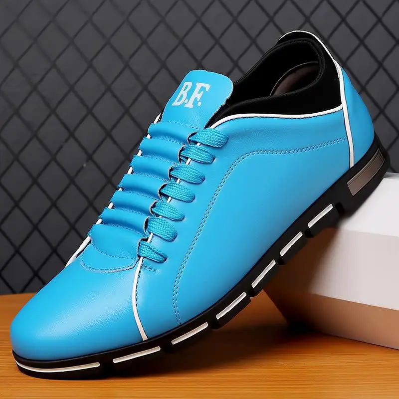 Autumn & Spring Men Shoes Fashion Leather Shoes Sports Casual Large Size 38-48