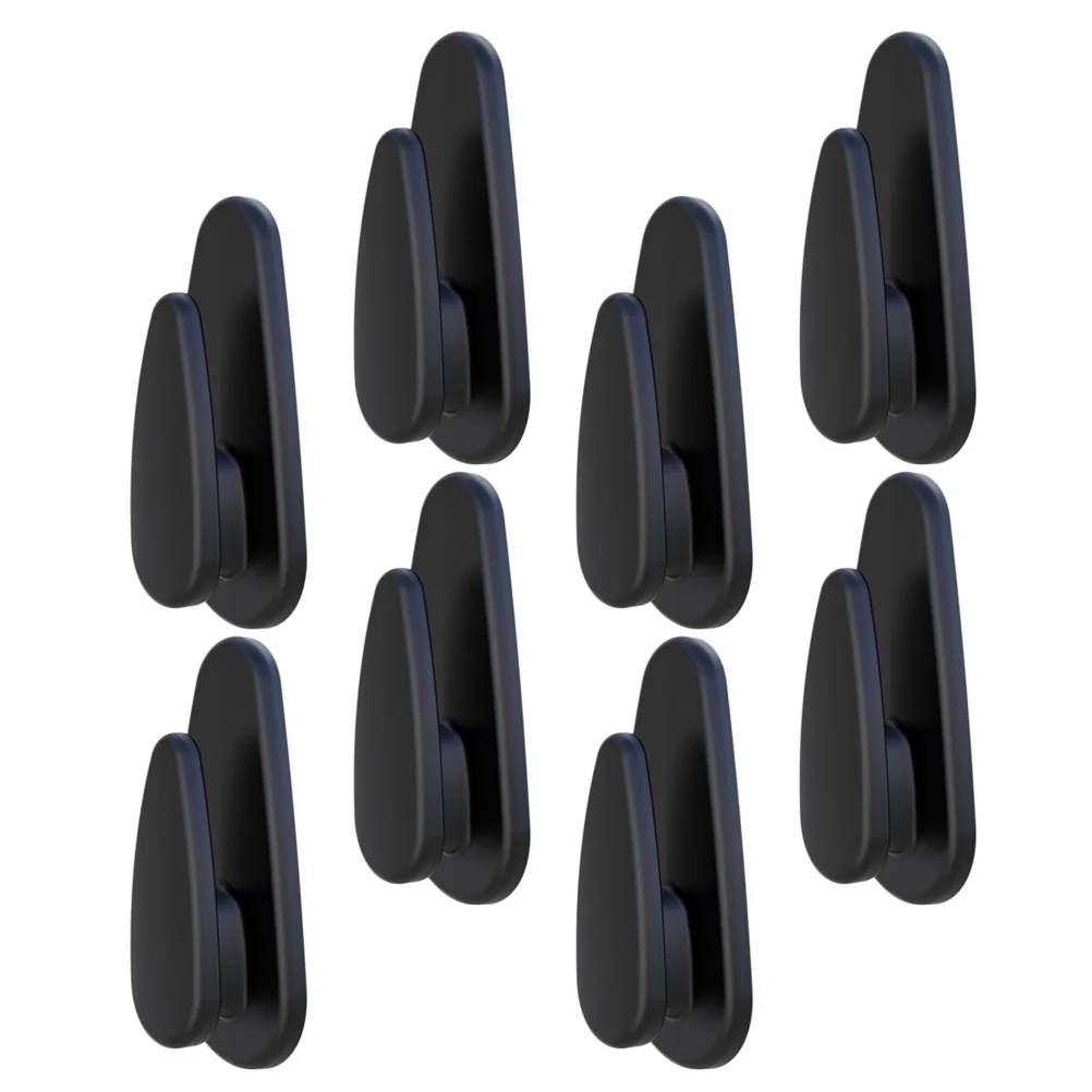 

8pcs Car Convenient Hooks Practical Car Hangers Self-adhesive Storage Hooks