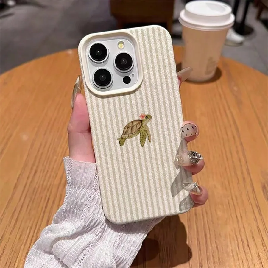 Sea Turtle Ocean Element Fashion TPU Phone Case