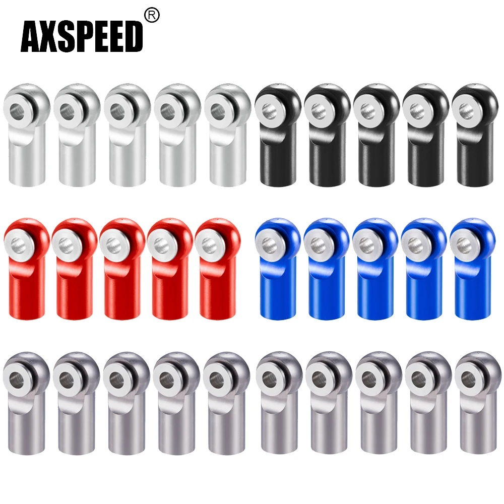 Ball Joint Servo AXSPEED 5/10/50Pcs M2 M3 Plastic RC Tie Rod Ball