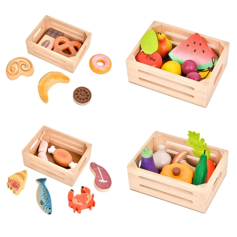 

Toddlers Simulation Cognition Toy for Role Play Training Pretend Play Toy