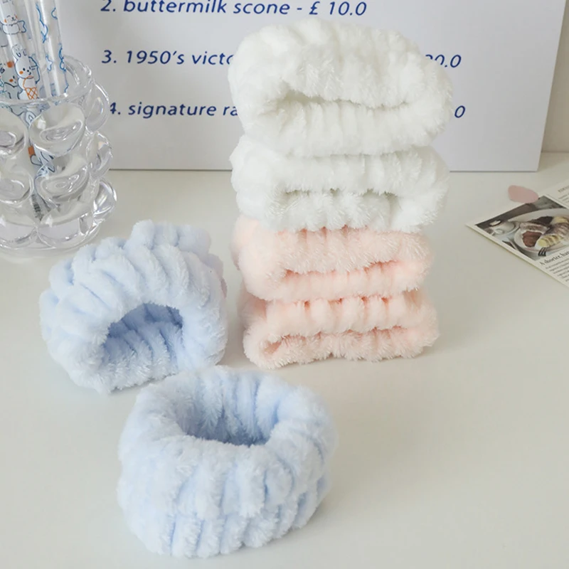 

Женские повязки на голову из кораллового флиса, водонепроницаемые повязки для волос