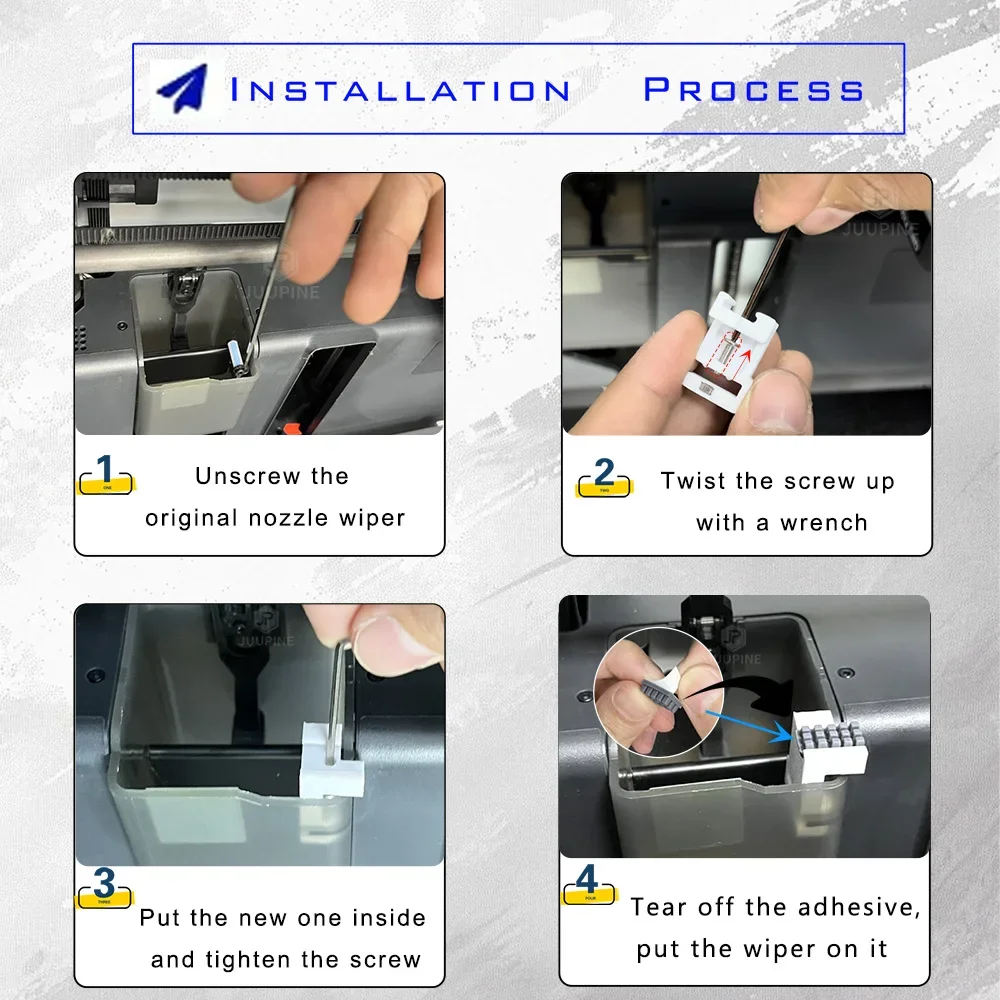 Panda Brush XP Düsenreinigungs-Set Für Bambu Lab 3D-Drucker (P1P/P1S/X1C/X1E) – Mit 4 Silikon-Köpfen