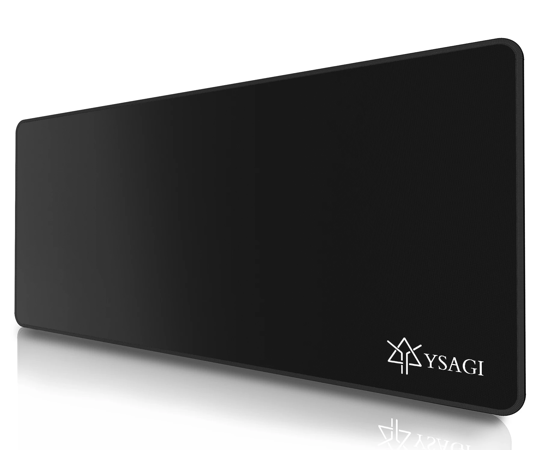 Gaming-muismat, grote uitgebreide computertoetsenbordmat, gestikte randen, antislip rubberen basis, grote muismat voor gaming