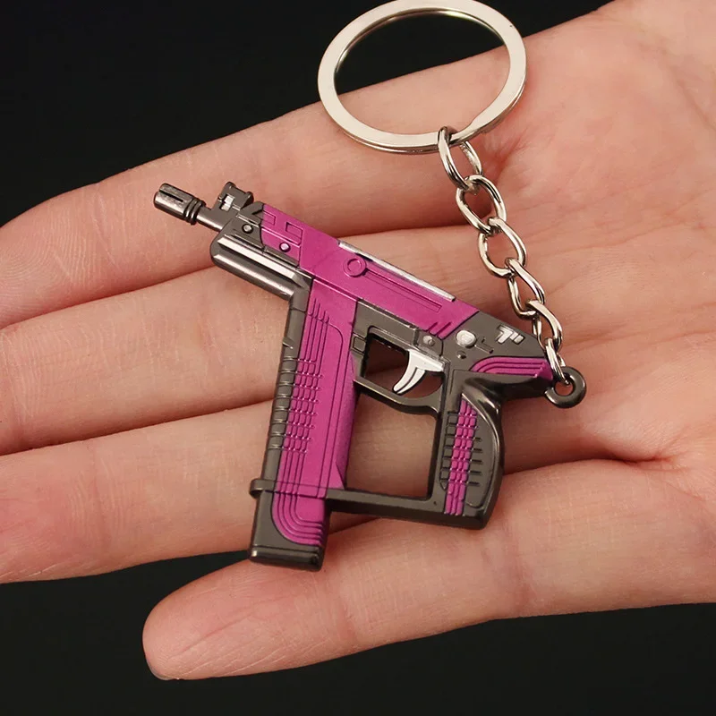 thumbnail image 1 of Llaveros Valorant Vandal Gaias Vengeance 8cm Juego Periférico Metal Arma Modelo Colgante Accesorios Llavero Regalos Juguetes Niños, 1 of 5