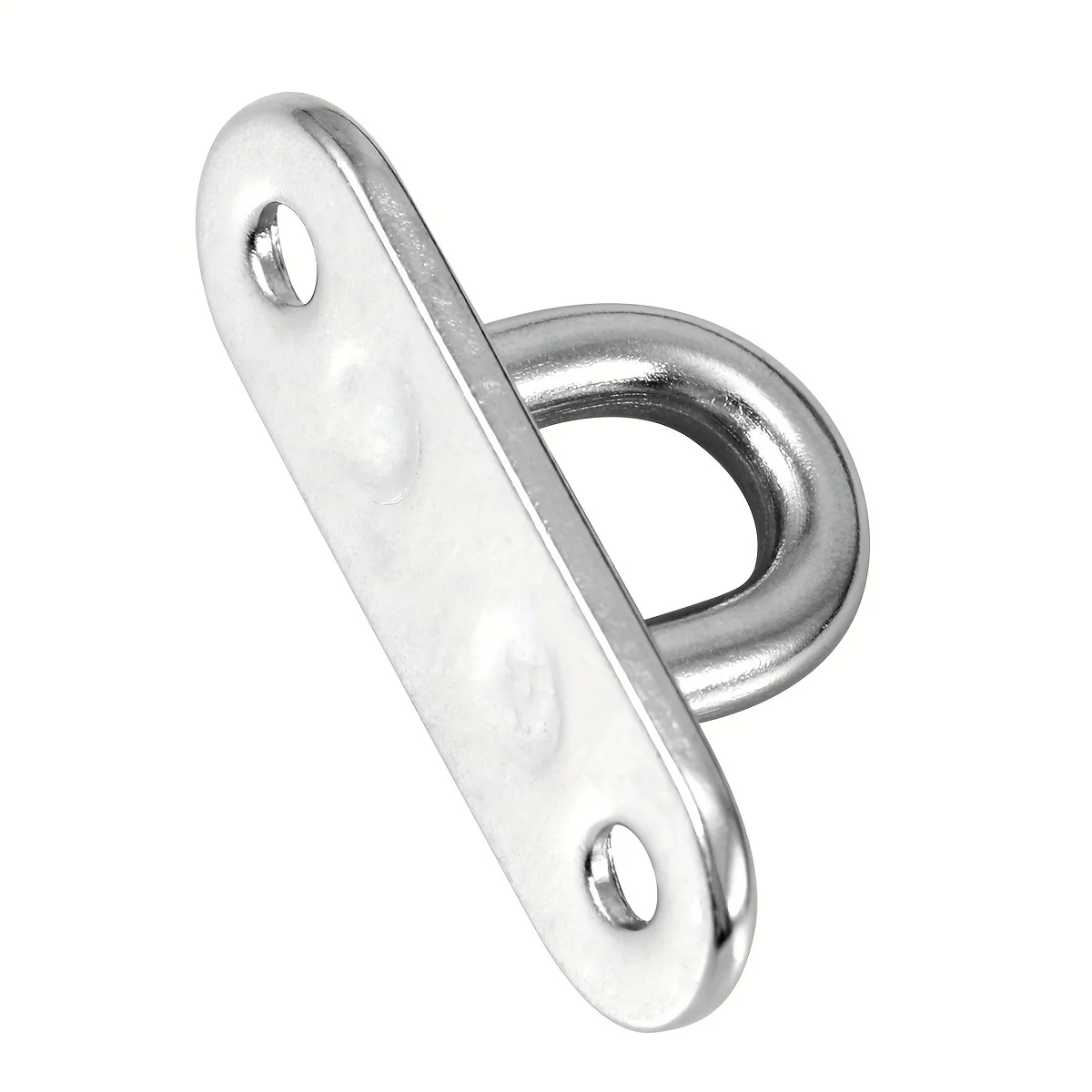Set of 4 Heavy-Duty Stainless Steel U-Shaped Mounting Hooks with Screws