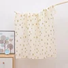 Baby Blanket Muslin Swaddle 2 Layer Cotton Receive Blankets for Newborn Bath Towel Summer Bedding Baby Items Mother Kids 1