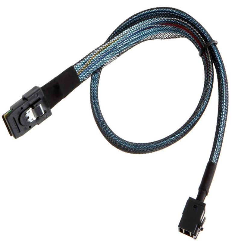 Nku Internal Mini Sas hd Line Converter 12gbps Cabos de Transferência de Dados para Servidor Disco Rígido Armazenamento Raid Sff8643 to Sff9087 36pin - Imagem 3