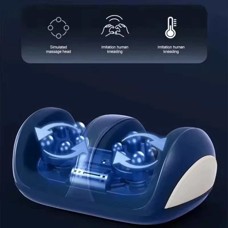 Foot massager heating function