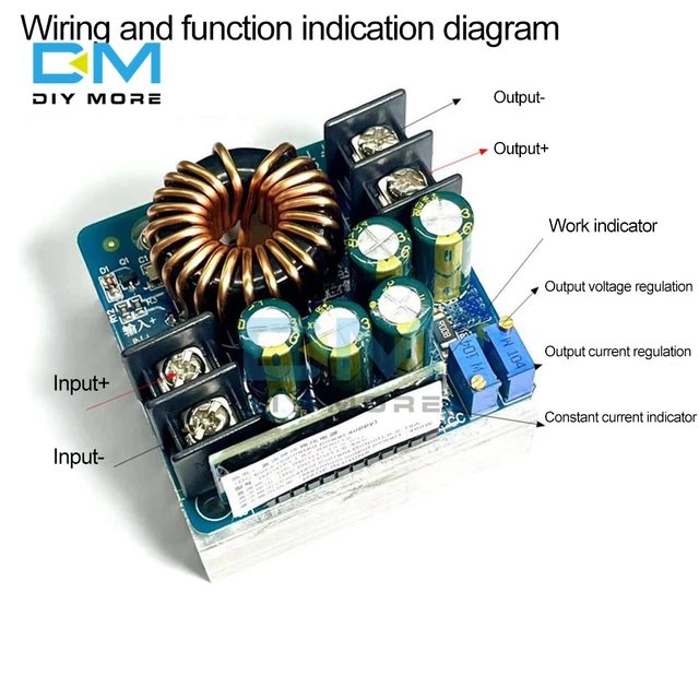 400W DC to DC High Power Boost Module Power Supply Module