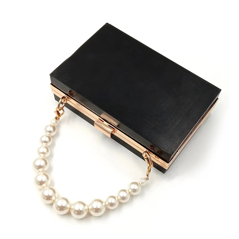 30cm Pearl Bag Strap Beaded Design Bag Handle Belt Women Handbag