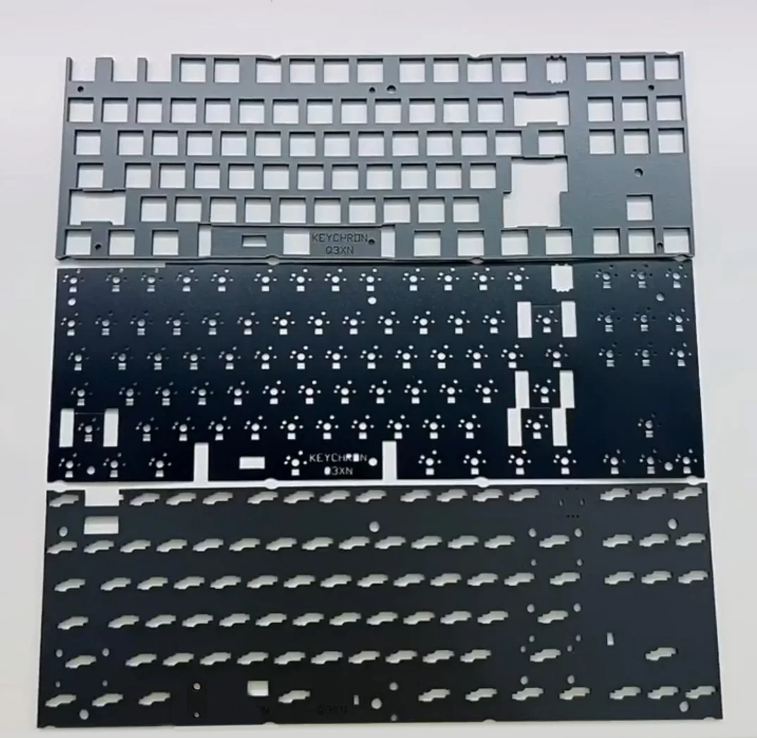 Keychron Q1 Q3 Q5 Q6 Q8 Q10 Keychron 맞춤형 폼용 키보드 PC 플레이트 용 Keebox PC POM 포지셔닝 플레이트