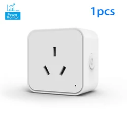 Energy Monitoring Smart Plug with Voice Control and Easy Setup - 1 PC Monitor