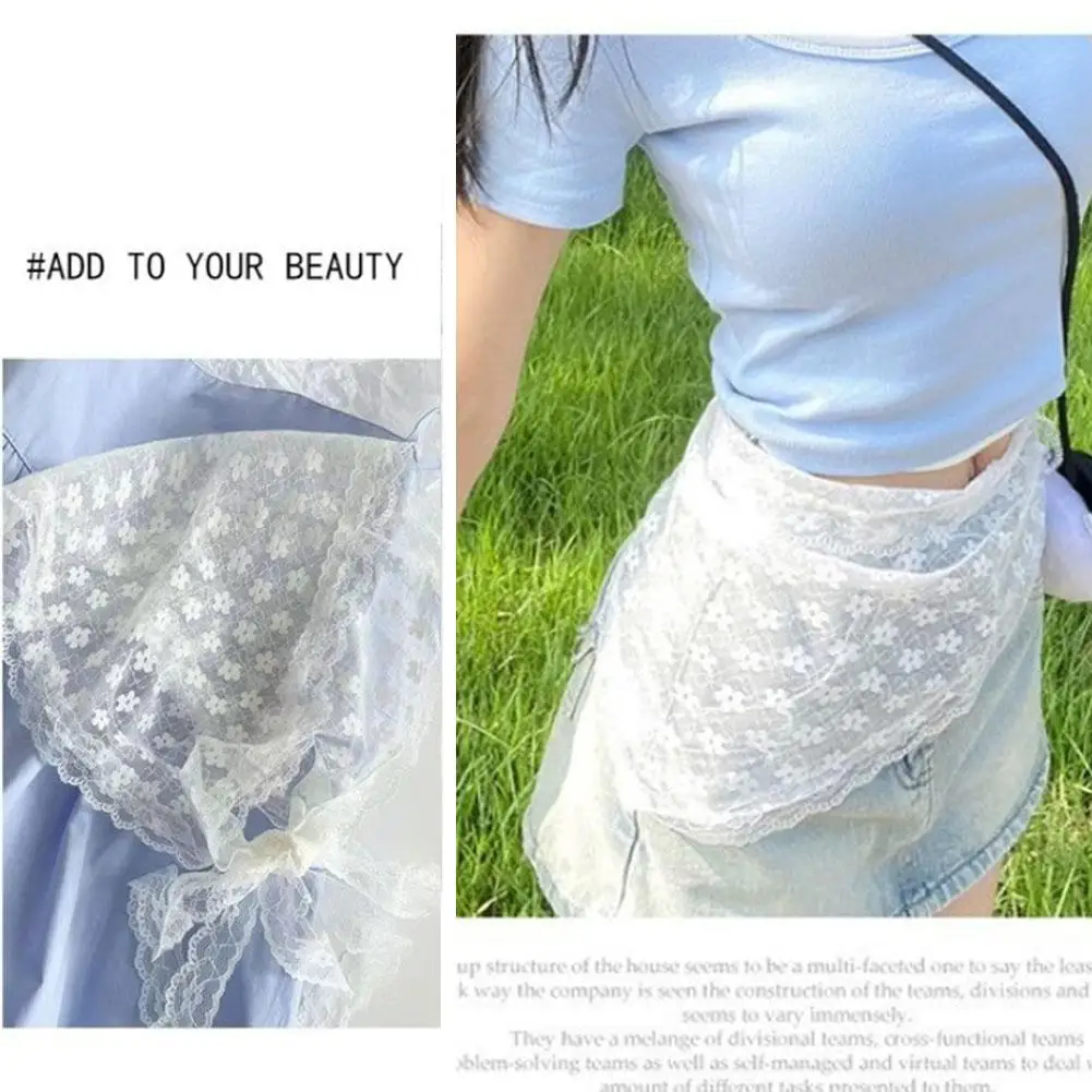 Polyester Triangle Hair Scarf Headband for Women and Girls