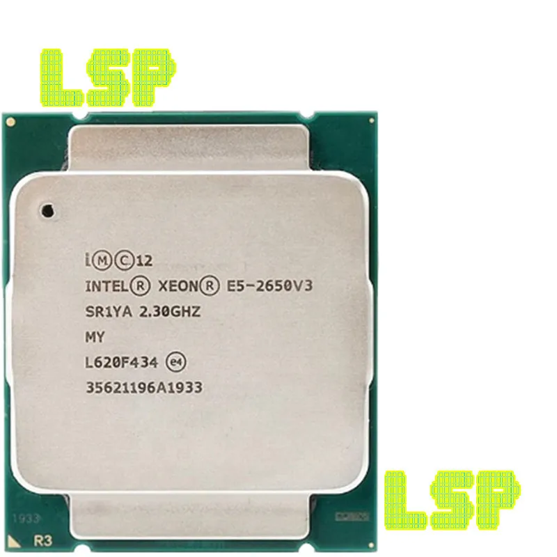 

Intel Xeon E5 2650 V3 Processor SR1YA 2.3Ghz 10 Core 105W Socket LGA 2011-3 CPU E5 2650V3 CPU