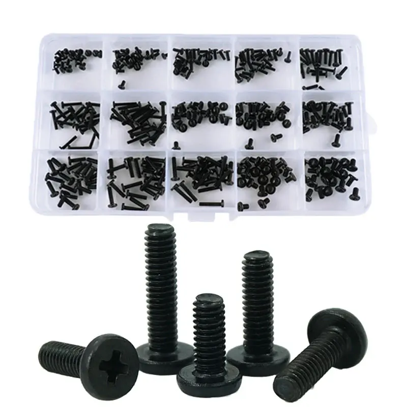 240/230pcs M2 M2.5 Laptop Notebook Screws Set Computer Electronic Digital Mini Mechanical Assortment Repair Kit Hardware Bolt