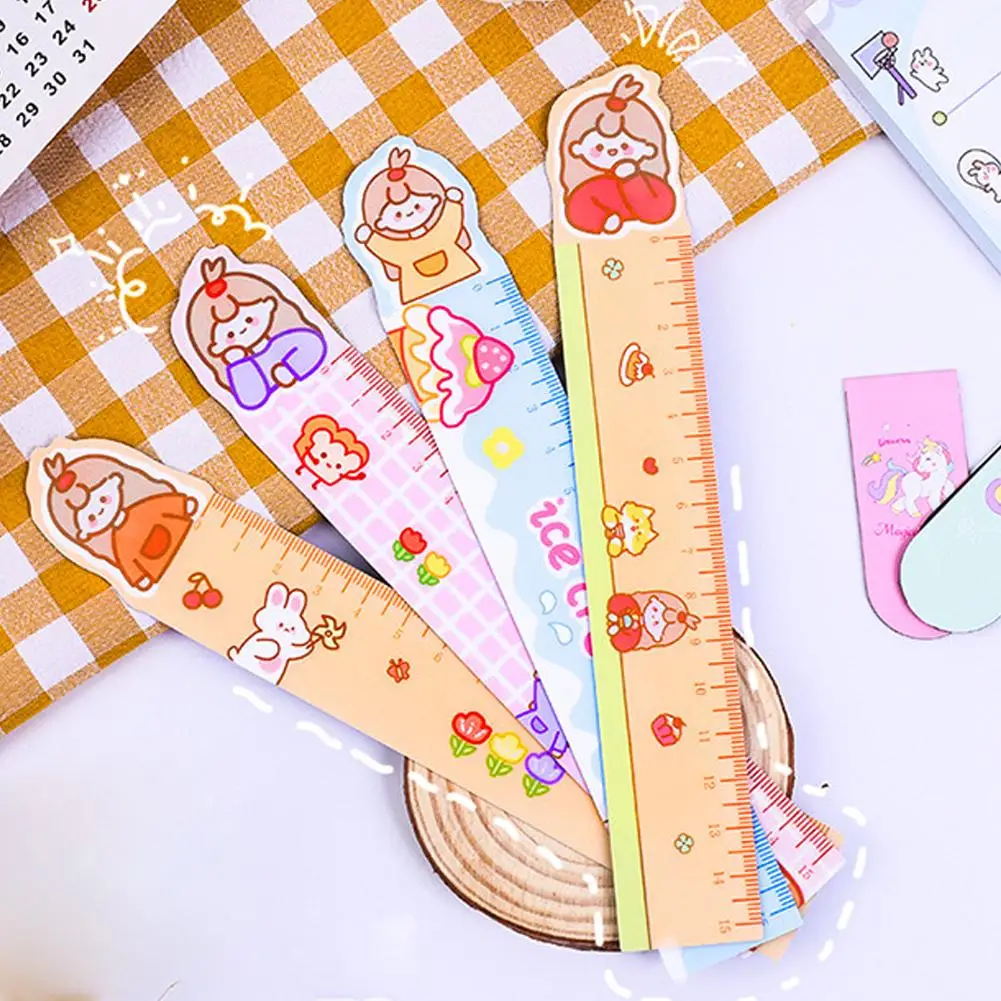 

Cute Cartoon Animal Soft Ruler Student Measurement Styles Flexibility Break Various Office Not Tool School Easy To Statione K1Y7
