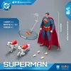 New Superman 2025 FondJoy Original DC 19CM Superman Krypto Dog Action Figures Superhero Toy