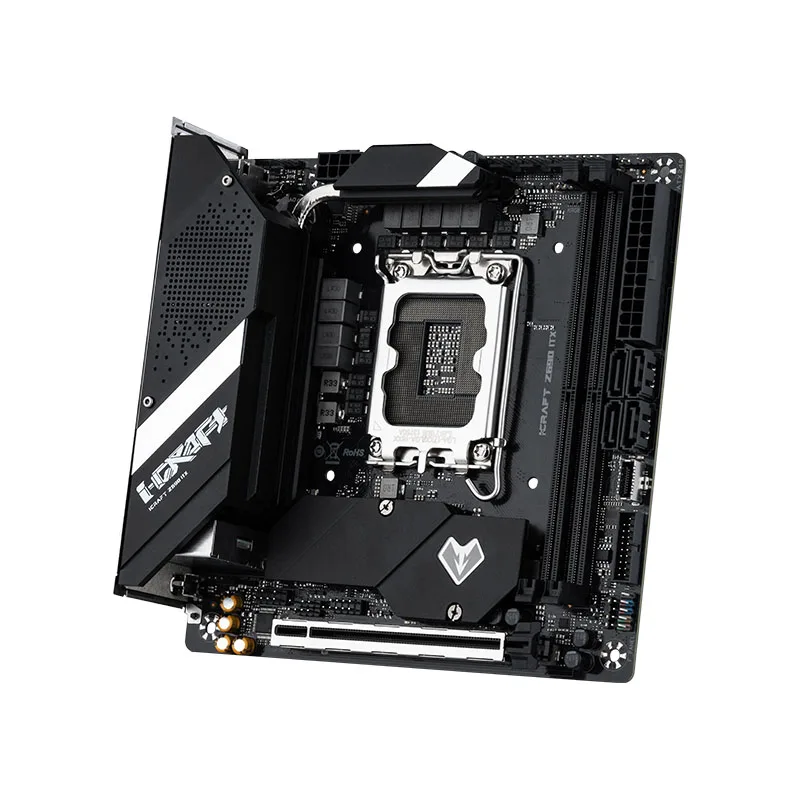 MS-iCraft Z690 ITX WIFI New For MAXSUN Motherboard DDR5 Supports Intel 12th Generation Core 8+1 Phase Enhanced Power Supply 4 MS-iCraft Z690 ITX WIFI New For MAXSUN Motherboard DDR5 Supports Intel 12th Generation Core 8+1 Phase Enhanced Power Supply - Image 2