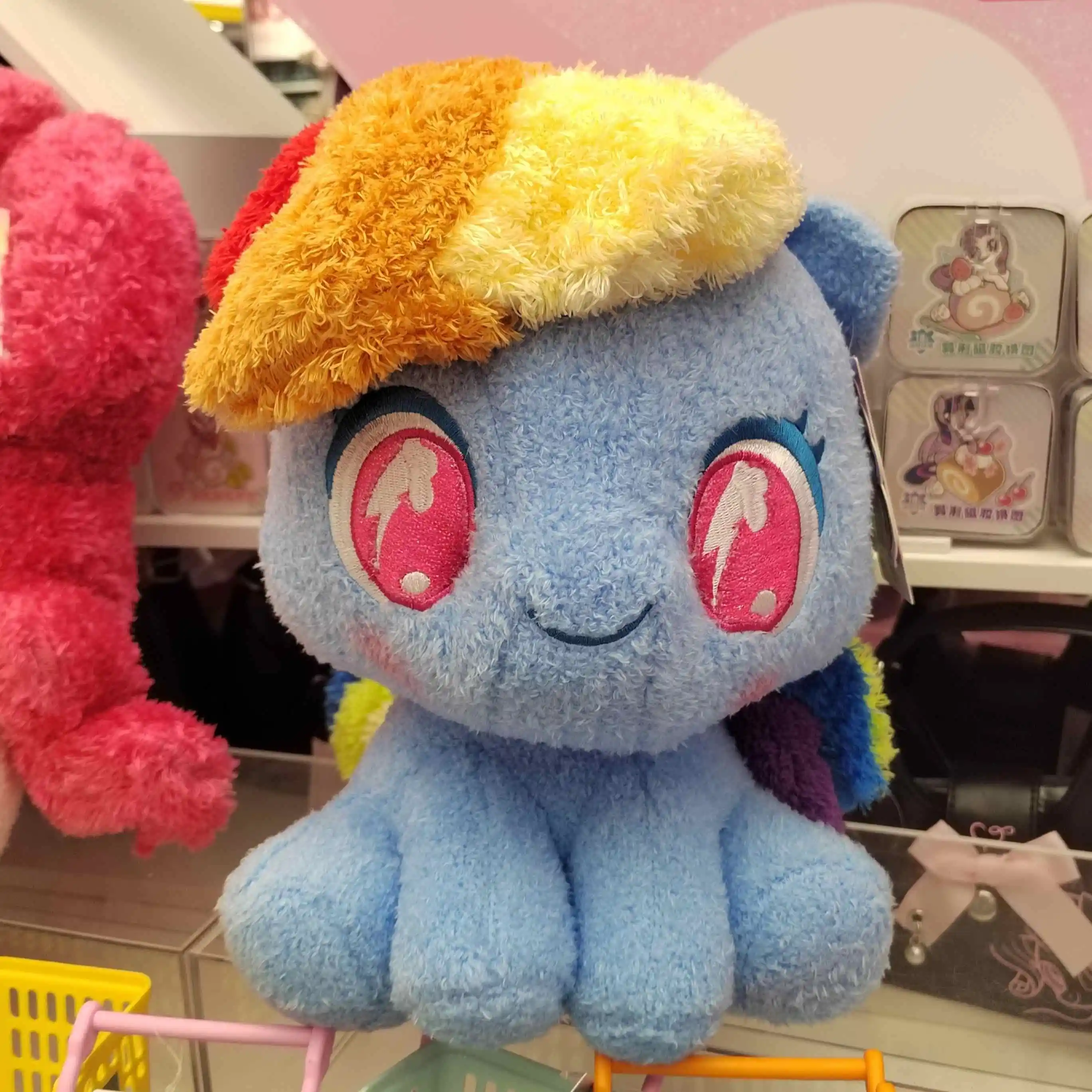 New Genuine My Little Pony 2024 New Sitting Doll Toys Fluttershy