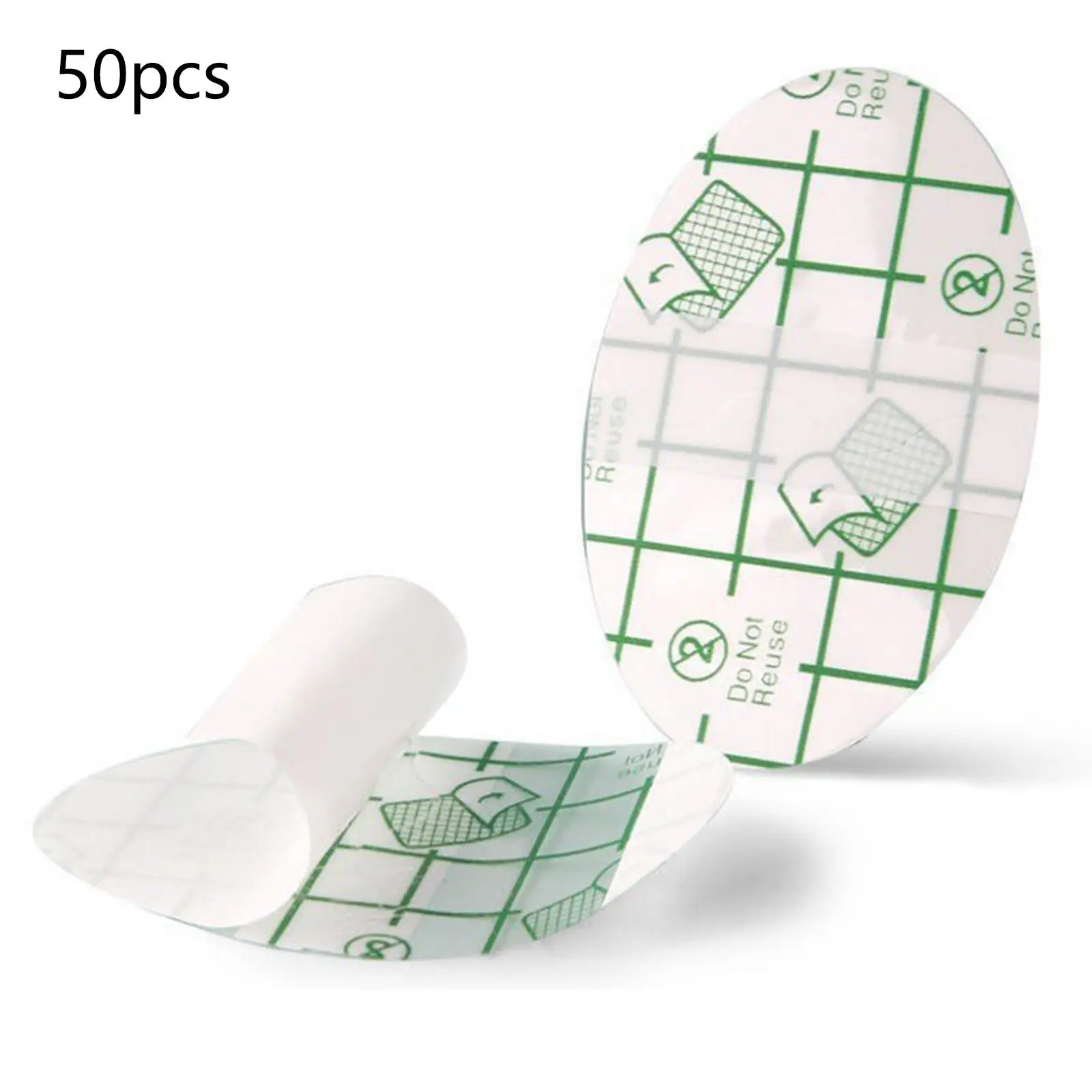 50x Baby Waterproof Ear Covers Disposable Breathable PU Film Soft Ear Stickers Earmuffs Ear Protectors for Shower Swimming Kids